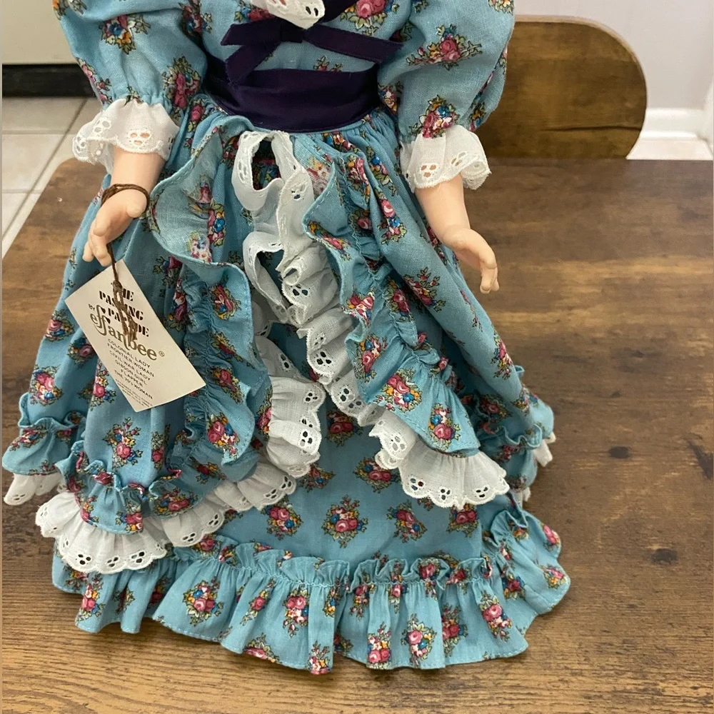Vintage Effanbee Colonial Lady Plastic Doll