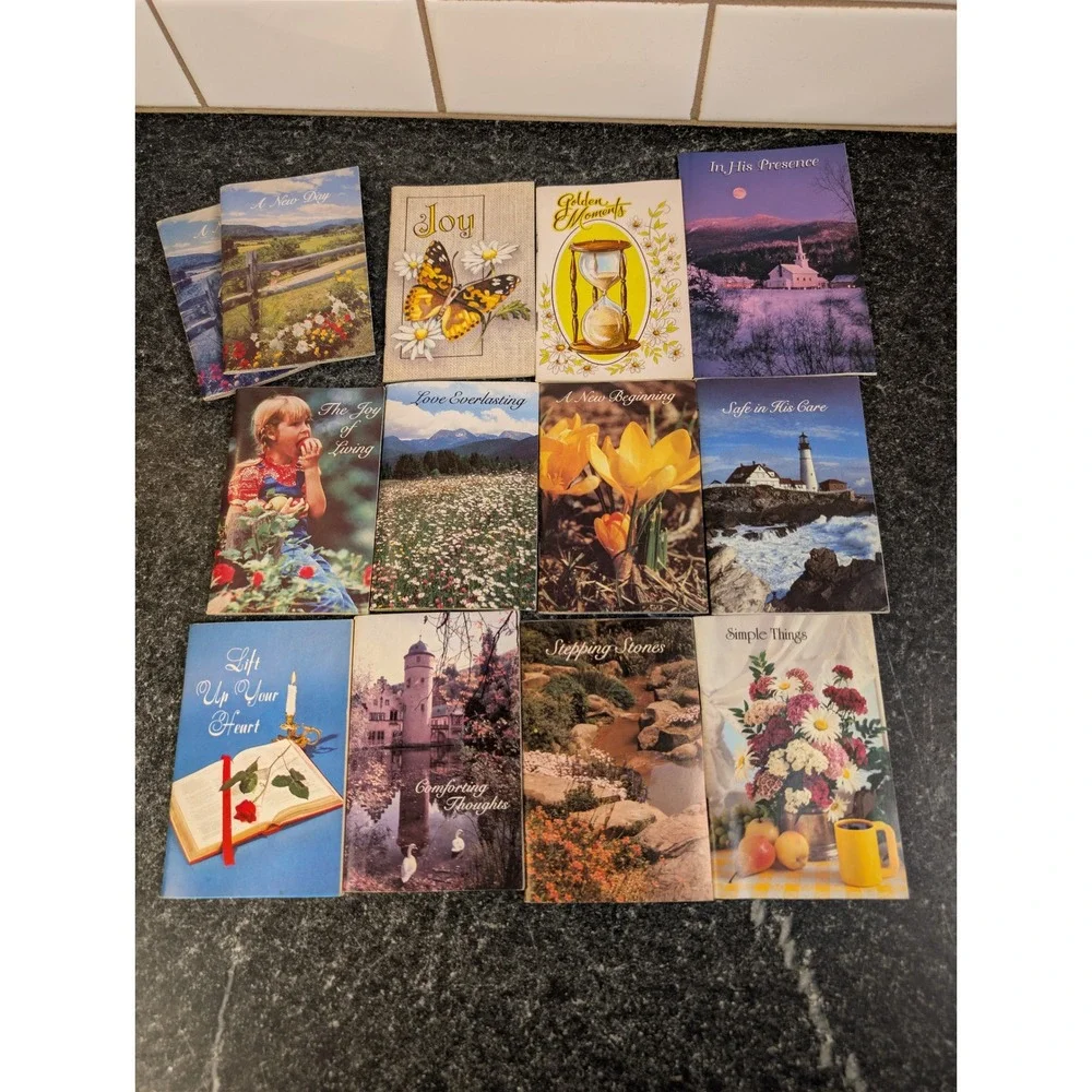 Vintage Salesian Inspirational Books Lot Religious Poetry Nature Ephemera 12pc