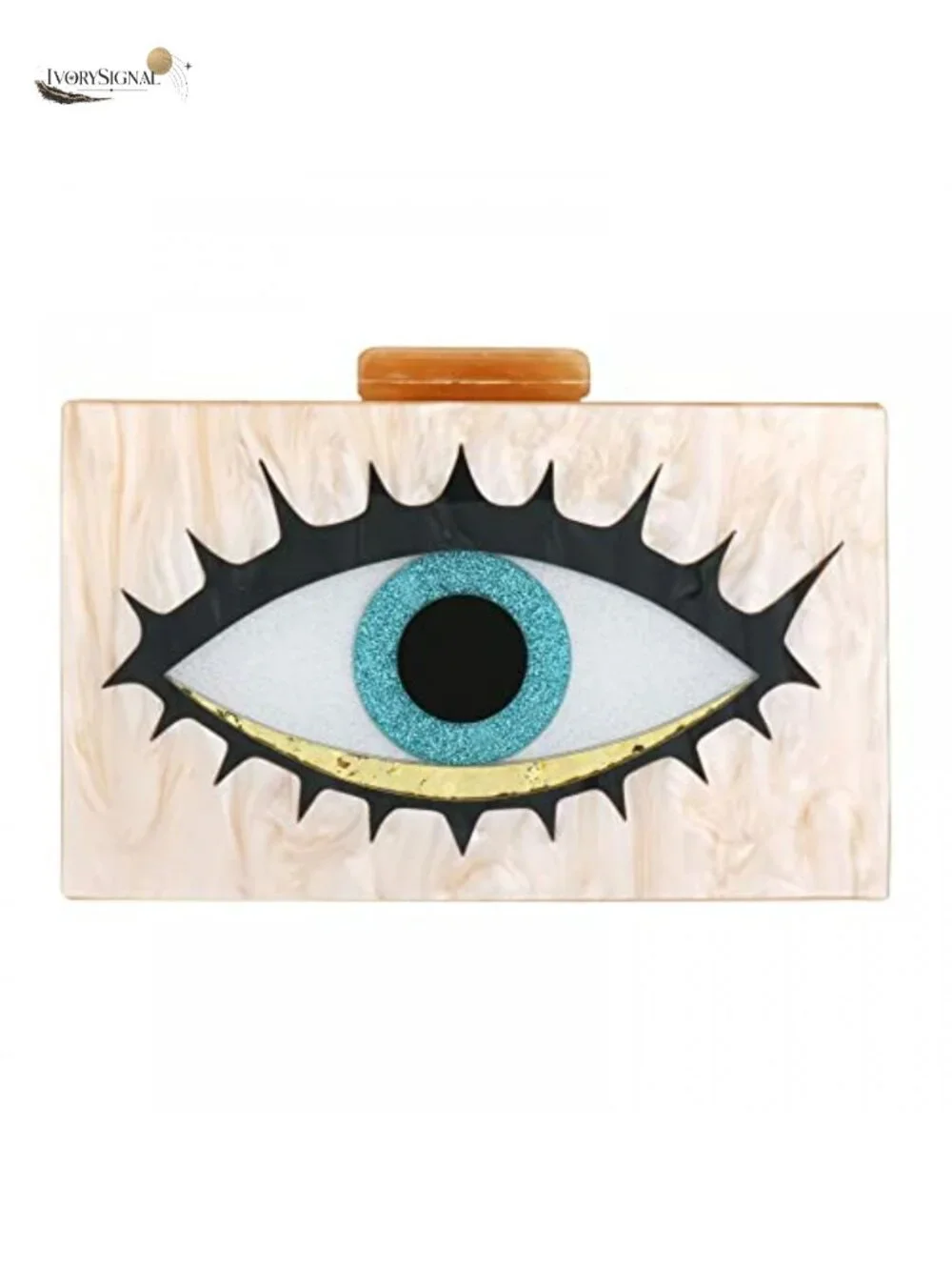 Acrylic Clutch Purse for Women Evening Bag Perspex Box Crossbody Party