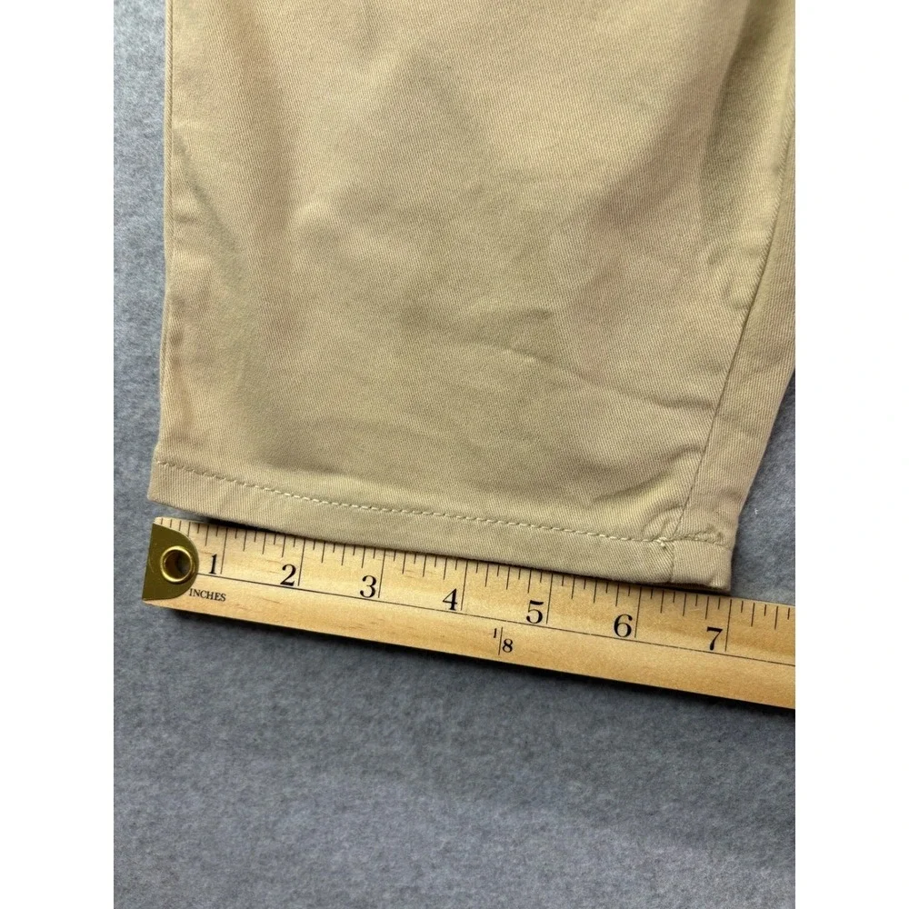 The Childrens Place Boys Khaki‎ Chino Shorts Tan Size 8 Stretch Uniform
