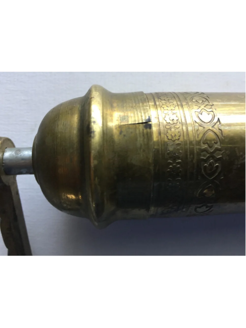 The Frugal Gourmet vintage brass