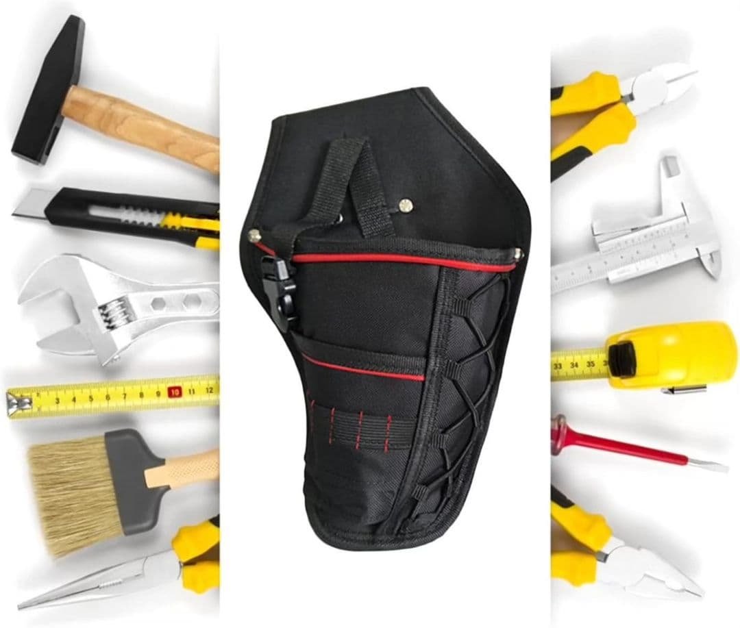 Pruning Shears Waist Bag - Easy Attachment Storage Case with Mini Pouch - DIY