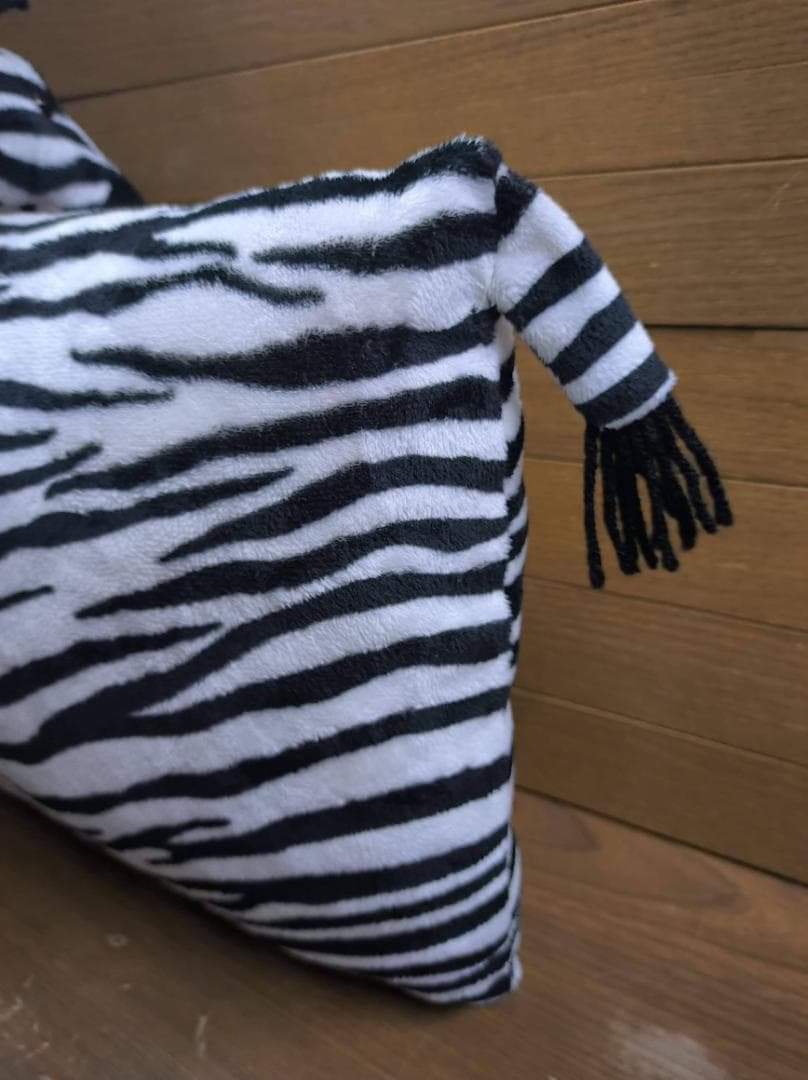Aurora World Relax Cushion Zebra Plush Cushion