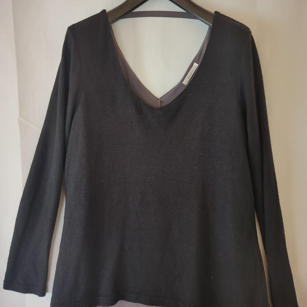 ⭐manics (Manics) Size F ⭐ Black Tunic V-Neck