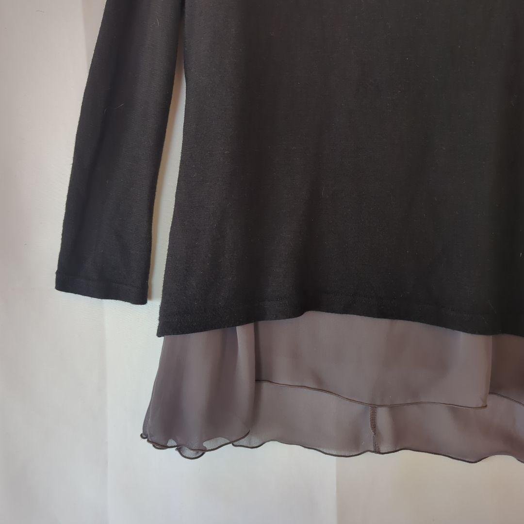 ⭐manics (Manics) Size F ⭐ Black Tunic V-Neck