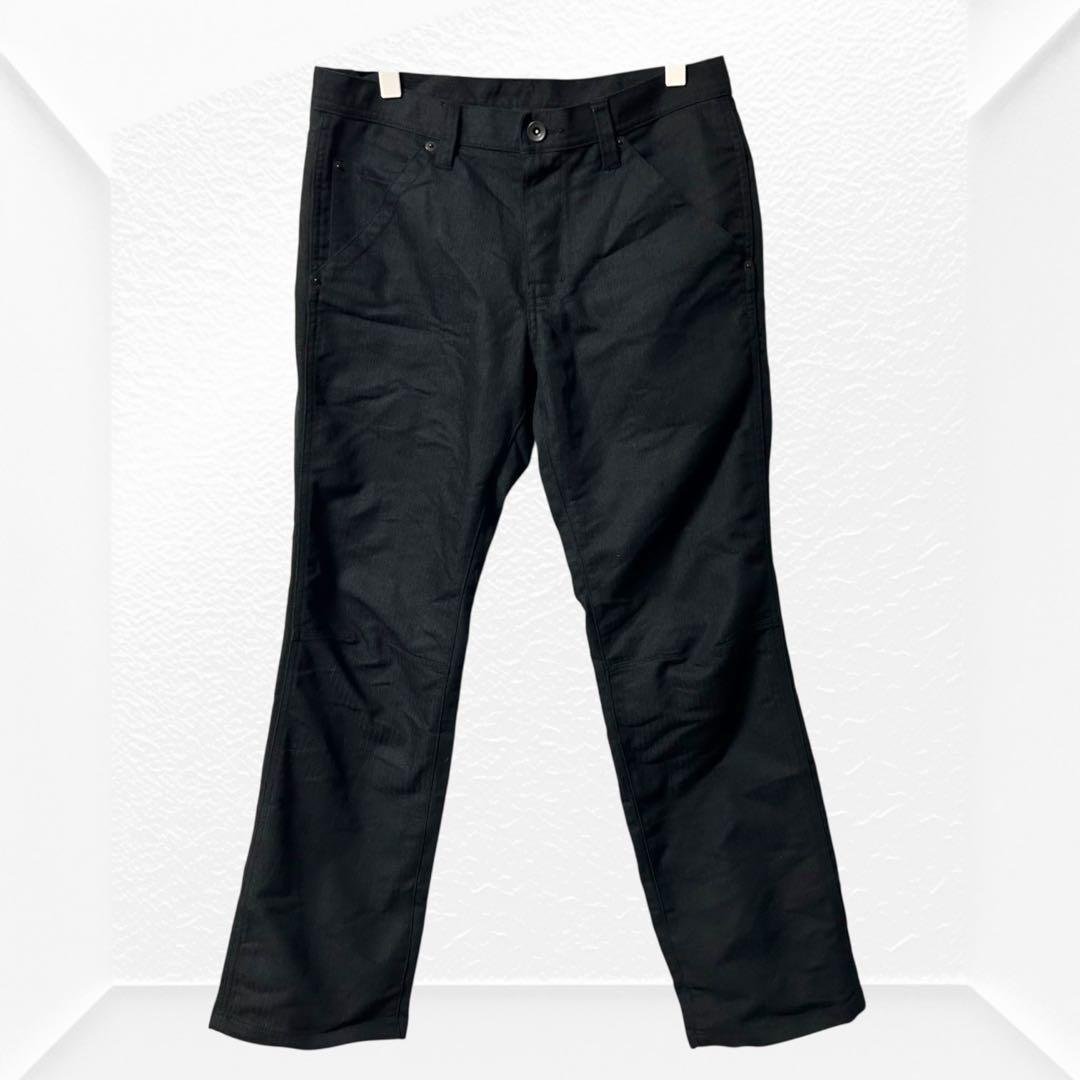 1975☆COMME CA ISM Pants Black Stripe S